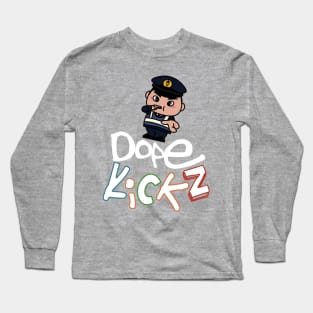 The Cop Says Dope Kickz Long Sleeve T-Shirt